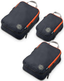 Compression Packing Cubes for Travel, 3-Piece Lightweight Packing Cubes Set for Carry-On Luggage & Backpacks - TRIPPED Travel Ge