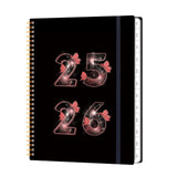 Academic Planner 2026, 8.5 x 11 Weekly & Monthly Calendar from Jan 2026 - June 2026, 6 Month Daily Planner with Tabs Elastic C