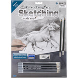 Royal Brush SKBN20 Sketching Made Easy Kit, 9Inch by 12Inch, Running Free