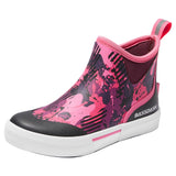 BASSDASH Womens 4.5Waterproof Deck Ankle Rain Boots Anti-Slip Neoprene Rubber Garden Fishing Boots