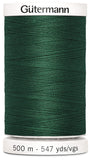 Gutermann SewAll Thread 547 YardsDark Green, 1 Pack