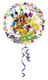 Anagram International Mickey u0026 Friends Party, 17, Multicolor