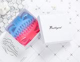 Prettyou Thick Hair Super Large Clips Crystal Plastic Claw Clamps Hairgrips Clips Accessories for Women, 2 pack. (C)