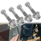 Deecaray BK-1-DP Jack Plate Bolt Kit - Partial Thread - Coarse Thread, Suitable for Mounting Outboard to Jack Plate & Mounting J