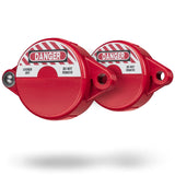 TRADESAFE Gate Valve Lockout 2 Pack Valve Lockout Device for 1 inch to 21/2 inch Diameter Valve Handles, OSHA Compliant Locko