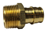 10 Pieces XFITTING 1/2 Pex A X 1/2 MALE NPT Adapter, F1960 Expansion Male