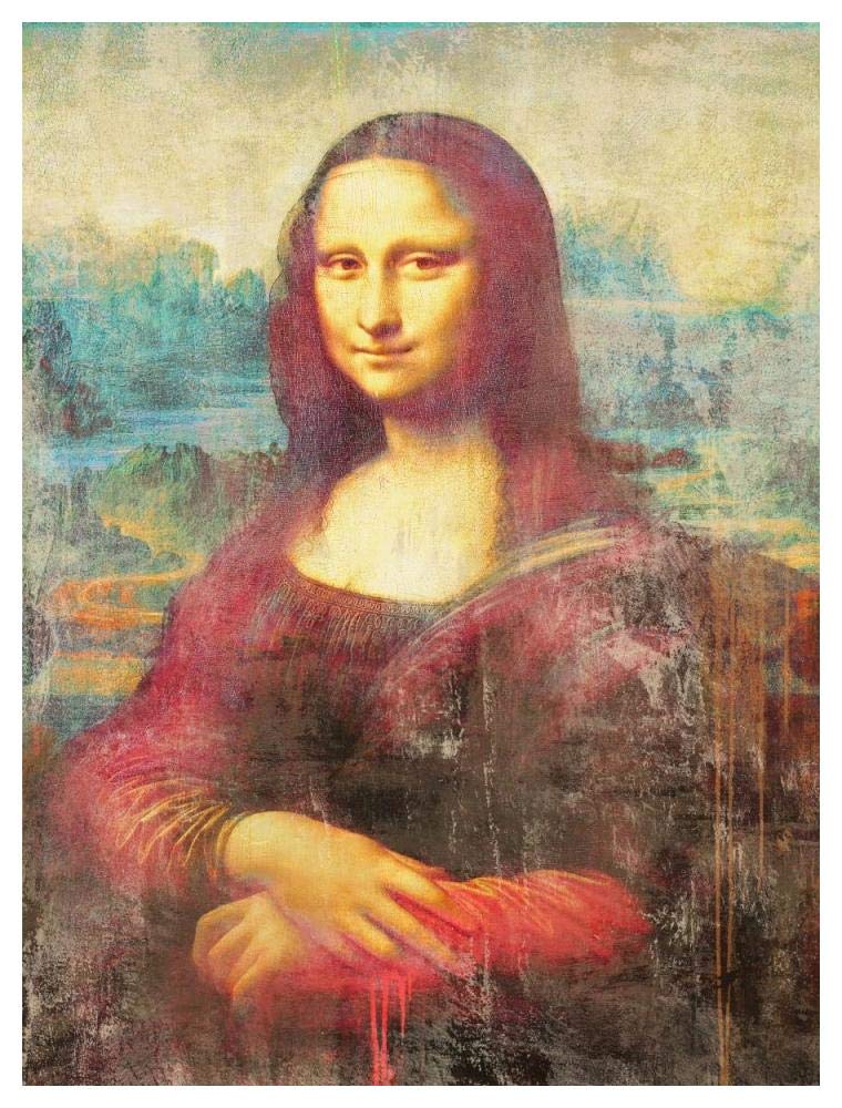Mona Lisa 2.0-Paper Art-38,,X50,,
