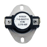Supco SUPCO L270 SPST LIMIT THERMOSTAT