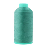 Mandala Crafts Size 46 210D T45 Bonded Nylon Thread - Aquamarine 2843 YDs Tex 45 Heavy Duty Sewing Threads for Leather, Jeans, W
