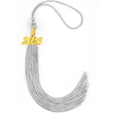 JULMELON 2026 Graduation Tassel, 1Pcs 2026 Grad Tassel Graduation Cap Tassel for 2026 Graduation Ceremonies Accessories (Silver 