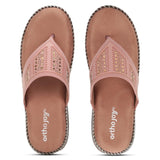 Ortho Joy Doctor Footwear For Women|| Fancy Footwear For Women || Orthopedic Women'S Fancy Slipper/Sandal For Women,Pink,3,B0CTF92T1Z
