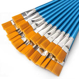 20 Pcs Flat Paint Brushes,1 Inch Craft Paint Brushes, Large Acrylic Paint Brush for Watercolor, Oil Painting, Acrylic,Big Paint 