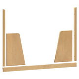 Babyletto Junior Bed Conversion Kit for Bondi Boucle 4-in-1 Convertible Crib in Honey