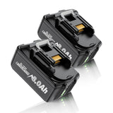 Uionvot 2 Pack 8.0Ah Battery Replacement for Makita 18V Battery Compatible with BL1860 BL1850B BL1840B BL1830B BL1820 BL1815B Fi