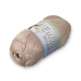 EULALI [100grs] by Omega Bright 100% Mercerized Egyptian Cotton Thread Color: 21 Sand
