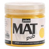 Pebeo Mat Pub, extra fine, 140 ml-Golden Yellow Acrylic Paint