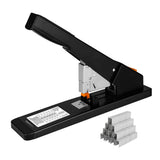 Amazon Basics Heavy Duty Industrial Office Stapler High Capacity, Long Arm, 1000 Staples, 210 Sheets, Black