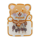 FAYWELL - Combo Kabob Dog Natural Treats, Rich in Protein & Vitamins & Probiotics, Supports Oral Health, Digestible (5pk)