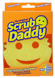 The Original Scrub Daddy FlexTexture Sponge, Soft in Warm Water, Firm in Cold, Deep Cleaning, Dishwasher Safe, Multiuse, Scra