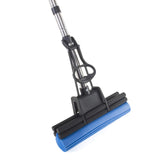 Kitchen + Home PVA Sponge Mop Super Absorbent 11?Quadruple Roller PVA Foam Sponge Mop All Purpose Floor Cleaner