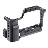 Hersmay EOS M50 Mark II Camera Cage for Canon EOS M50II M50 M5 Mirrorless Vlogging Camera Kit with Cold Shoe,Handle Locating Hol