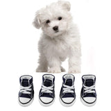 abcGoodefg Pet Dog Puppy Nonslip Canvas Sport Shoes Sneaker Boots Rubber Sole-New
