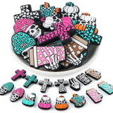Lovyomi 15Pcs Silicone Focal Beads for Pens, Character Silicone Beads for Keychain Making, Lanyard Making DIY Handicraft(Hallowe