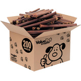 ValueBull Collagen Sticks for Dogs, 12 Inch Thick Chews, Natural Long-Lasting Dog Treats, 200 Count Bulk Pack - Supports Joints,