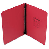 Universal UNV80579 8.5 in. x 11 in. 3 in. Capacity 2Piece Prong Fastener Pressboard Report Cover Executive Red