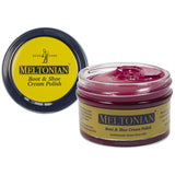 Meltonian Cream Shoe Polish - Boot Polish, Leather Shoe Polish Oil Based with Beeswax - Restores & Protects, 60+ Colors, Raspber