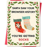 MQMRYeto Funny Christmas Card for Best Friend,Christmas Card Gift for Coworker Bestie Cousin,Dark Humor Holiday Greetings Cards