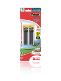 Pentel Super HiPolymer Lead Refill , 0.9 mm Thick, HB, 60 Pieces of Lead (C29BPHB2) , Gray