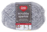 RED HEART Scrubby Sparkle E851.8417 Yarn, Oyster