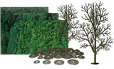 JTT Scenery Products Super Scenic Series: Sycamore Tree Kit, 8 Height