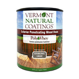 Vermont Natural Coatings PolyWhey Exterior Penetrating Stain - Sterling Gray - Quart