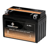 CB CHROMEBATTERY 9-BS Maintenance-Free, 120CCA, 12V 10Ah Battery Replacement for ATV, Motorcycle, Jet Skis, Scooter, UTV, and Mo