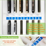 Loghot Aluminum Alloy Pocket Chart Cell Phones Storage Cabinet for Cell Phones,Wall-Mounted with a Locked,Can be Carried by Hand