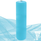 Light Blue Tulle Fabric Rolls 54 Inch by 10 Yards Fabric Tulle Bolt for Wedding Decorations DIY Tutu Baby Shower Table Skirt Bir
