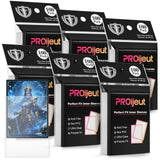 600 Pack Card Sleeves Clear, Perfect Fit Inner Sleeves Ideal for Double-sleeving, Trading Card Sleeve Compatible with MTG, PKM, 