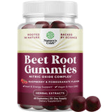 Flow Boosting Beet Root Gummies - Invigorating Beet Gummies for Adults Nitric Oxide Energy & Heart Health Support with Grapeseed