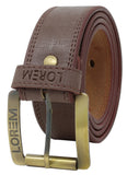 Lorem Brown Formal/Casual Pu Leather Belt For Men New Bl02
