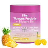 Itiban Feminine Vaginal Probiotics Gummies, Supports pH Balance & Digestive Health, Slippery Elm for Women, Suagr-Free, Veagn, P
