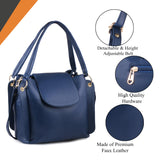 Adisa Shoulder Handbag Bag For Women And Girls With Sling Belt (Ad4055-Nav),Blue,,B07XDNRVTV