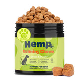 ZINGLY Hemp Calming Chews for Dogs Anxiety Relief, Dog Calming Chews - Anxiety Relief Treats, Anxiety Relief for Dogs Calming Tr