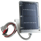 Wildgame Innovations Outdoor Hunting Power Deer Feeder Battery Charger Edrenaline Solar Panel, 6 Volt