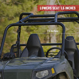 2 Pack Rzr Seat Bases: Lower And Recline Rzr Seat Base Accessories | Compatible With Polaris Rzr 800/900, S 1000, Xp 1000, Xp Tu