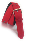 Generic Women Longlasting Denim Material Jeans Red Belt