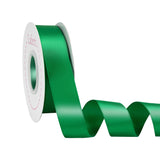 Laferri Double Faced Emerald Satin Ribbon,1 X 25 Yards,Fabric Ribbon Use for Gift Wrapping DIY Craft Floral Bouquets Wedding Par