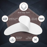 100 Pairs Under Eye Pads for Eyelash Extensions - Professional Lint Free Hydrogel Eye Patches with Moisturizing Vitamin C and Al