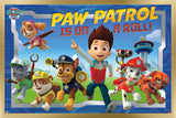 Trends International Nickelodeon Paw Patrol - Crew Wall Poster, 22.4L x 14.7W, Gold Framed Version
